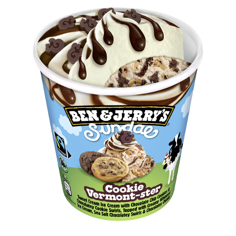 BEN & JERRY'S Sundae Cookie Vermont-ster 427 ml - 