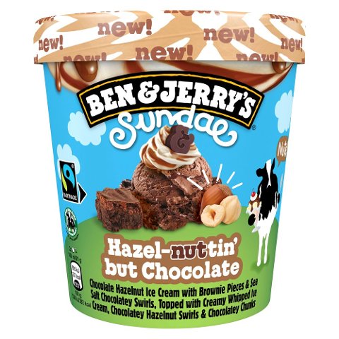 BEN & JERRY'S Sundae Hazel-nuttin´ but Chocolate 427 ml - 