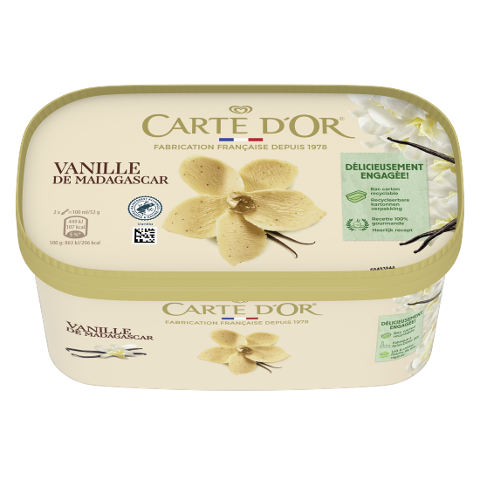 CARTE D'OR Vanille 900 ml - 