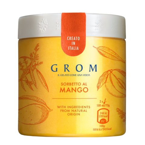 GROM Mango Sorbet 460ml - 