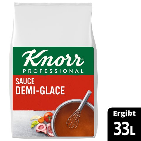 Knorr Sauce Demi-glace 2x4 KG - Un goût authentique et équilibré en un tour de main.