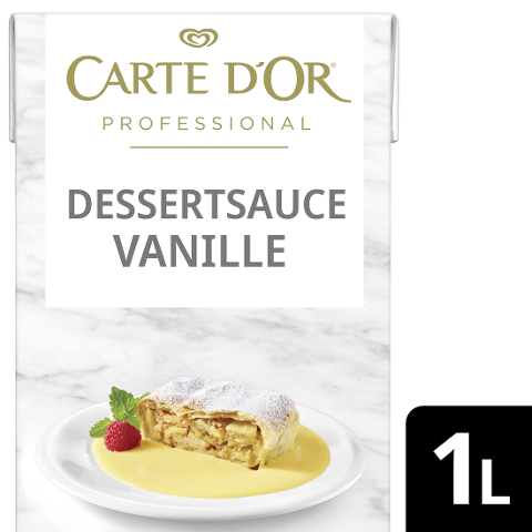 Carte D'Or Professional Sauce pour dessert vanille 1 L - 
