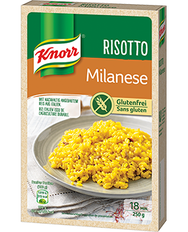KNORR Risotto Milanese 250 g emballage - 