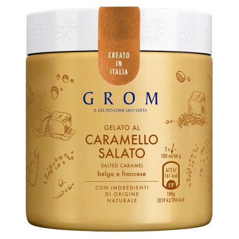 GROM Salted Caramel 460 ml - 