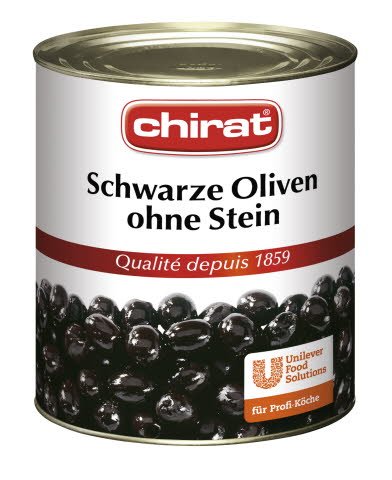 Chirat Olives noires sans noyau 3 KG - 