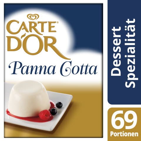 Carte D'or Pannacotta gluten free 780 g - 