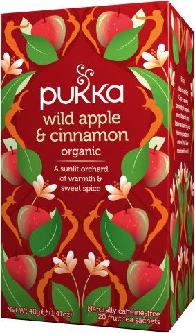 Pukka Bio Infusion Wildapple Cinnemon 20 sachets - 