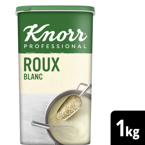 Knorr Professional Roux Blanc 1 kg - KNORR Roux – authenticité et réussite constante.