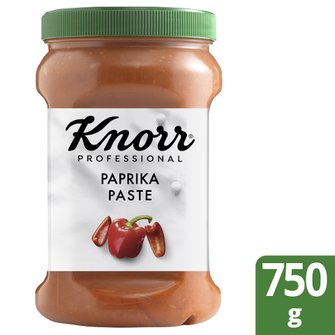 Knorr Professional Pâte d'épices Paprika 750 g  - Les pâtes d’épices KNORR PROFESSIONAL sont toujours prêtes à l’emploi.