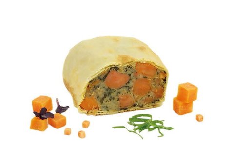 Caterline Strudels farcis aux patates douces, végétalien 0.75 KG - 