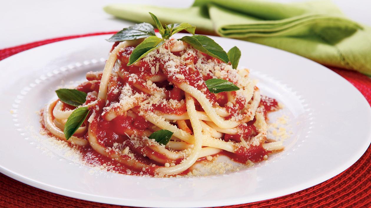 Espaguete à Matriciana Espaguete à Matriciana