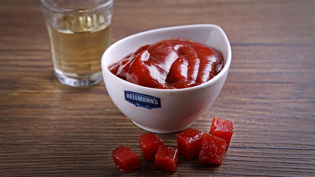 Ketchup de Goiaba e Cachaça Ketchup de Goiaba e Cachaça