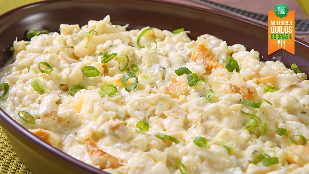 Risoto de Bacalhau Risoto de Bacalhau