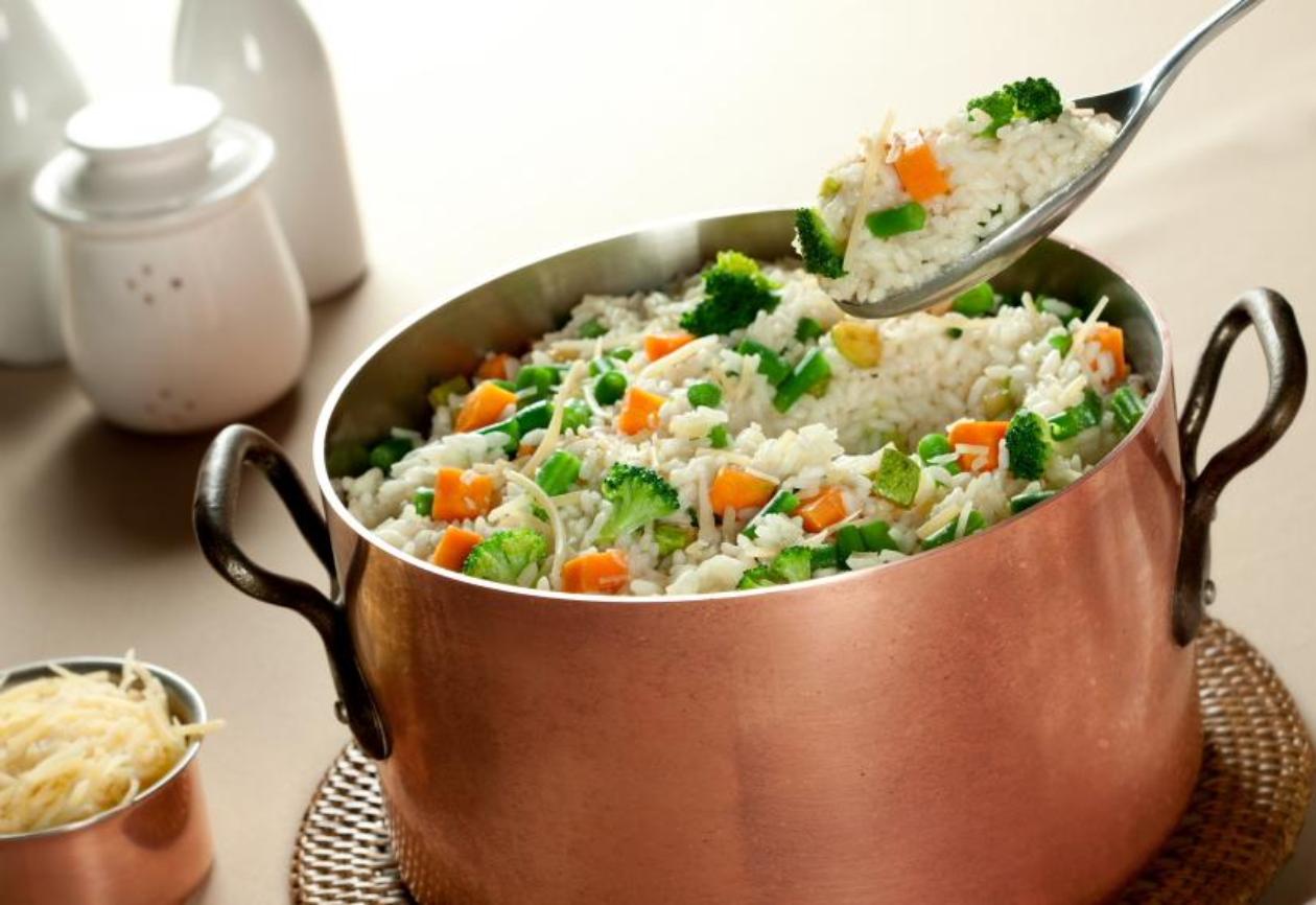 Risoto Primavera ao Limão Risoto Primavera ao Limão