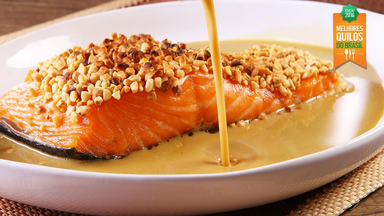 Salmão Crocante sob Molho Unilever Knorr Salmão Crocante sob Molho Unilever Knorr