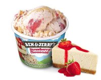 Ben & Jerry Strawberry Cheesecake