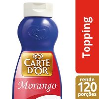 Carte D’Or topping líquido Morango 1Kg