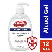 Lifebuoy Gel Desinfetante de Mãos 12x500ml