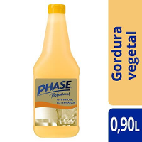 Phase gordura vegetal fritura rasa Sabor a Manteiga 900Ml