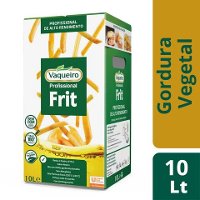 Vaqueiro Frit óleo vegetal alto rendimento fritura imersão BiB 10Lt