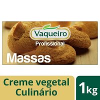 Vaqueiro Profissional creme vegetal culinário Massas 1Kg