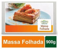 Vaqueiro Profissional Massa Folhada Congelada 900gr