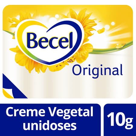 Becel creme vegetal para barrar unidoses 100 x 10Gr -