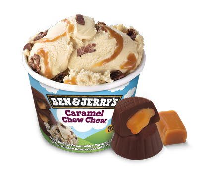 Ben & Jerry Caramel Chew Chew -