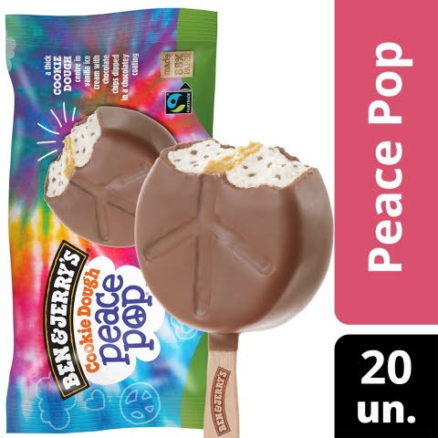 Ben & Jerry's Peace Pop -