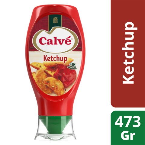 Calvé Ketchup Top Down 473Gr -