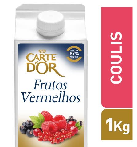 Carte D'Or Coulis Frutos Vermelhos 1Kg -