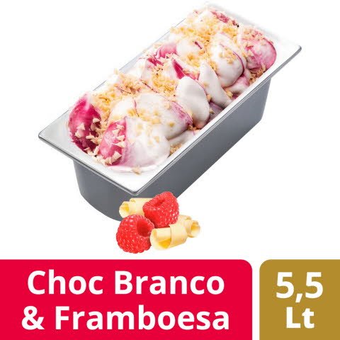 Carte D'Or Sorbet Framboesa & Chocolate Branco -