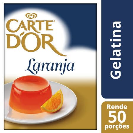 Carte D’Or Gelatina animal desidratada Laranja 850Gr -