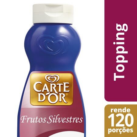 Carte D’Or Topping líquido Frutos Silvestres 1Kg - Carte D’Or Topping líquido Frutos Silvestres 1Kg -