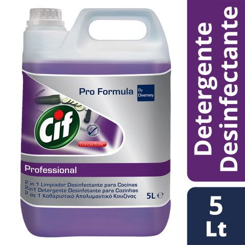 Cif 2 em 1 Detergente Desinfectante 2 x 5 Lt -