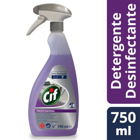 Cif 2 em 1 Detergente Desinfectante 6 x 750 ml -