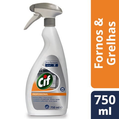 Cif Fornos e Grelhas 6 x 750 ml -
