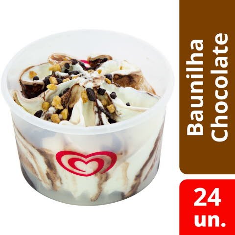 Copo Olá Baunilha Chocolate -