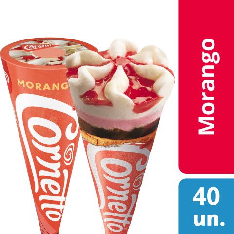 Cornetto Morango -