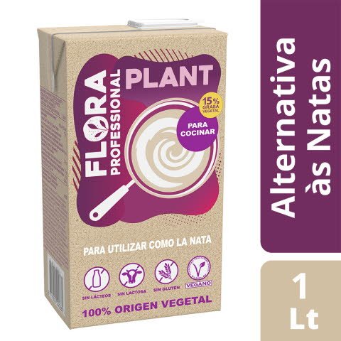 Flora Plant Profissional alternativa às natas 15% 1L -