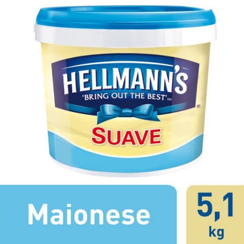 Hellmann's Maionese Suave 5,1Kg -