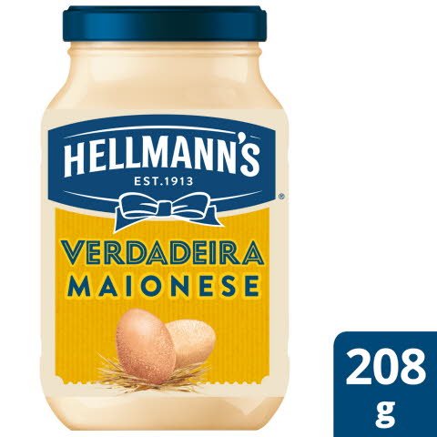 Hellmann's Maionese Vidro 208 Gr -