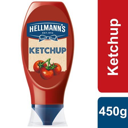 Hellmann’s Ketchup Top Down 450Gr -