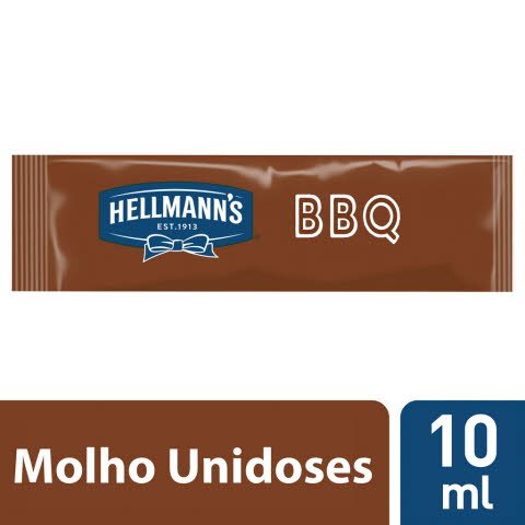 Hellmann’s Molho Barbecue Unidoses 1x(198x10ml) -