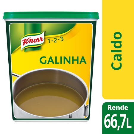 Knorr 1-2-3 caldo desidratado Galinha 1Kg -
