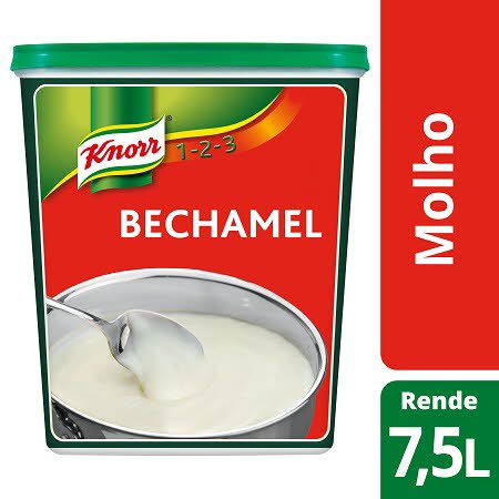 Knorr 1-2-3 molho desidratado Béchamel 435Gr -