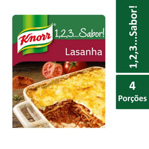 Knorr 1,2,3… Sabor! Lasanha -