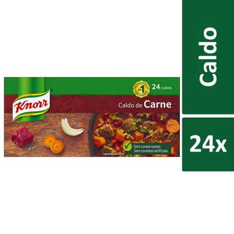 Knorr Caldo de Carne 24 Cubos -