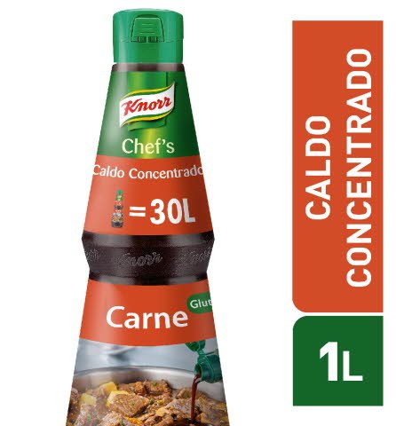 Knorr Caldo Líquido Concentrado Carne 1Lt -