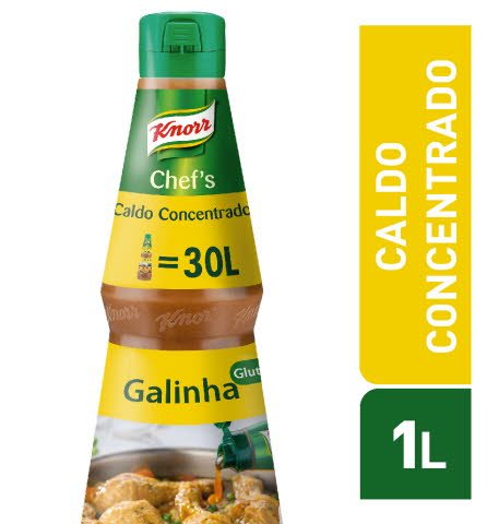 Caldo De Galinha Liquido Em Caixa Knorr Caldo Liquido Concentrado Galinha 1lt Unilever Food Solutions